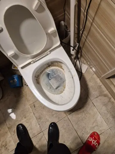 가정집 변기 오물 역류