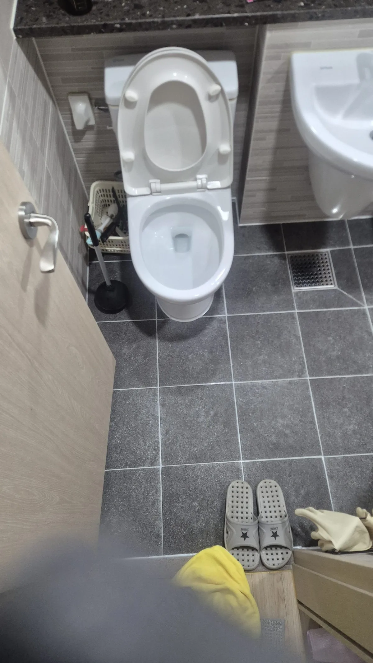 변기역류 청소 완료 - 욕실 전경