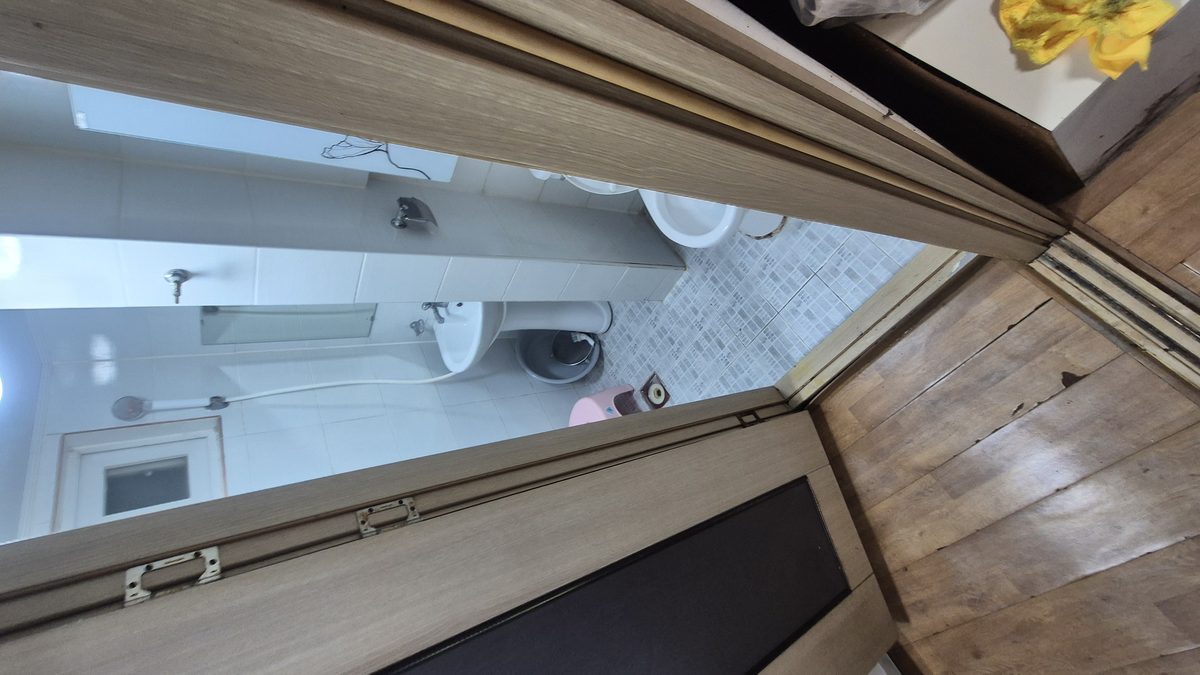 쓰레기집 현관 청소 후