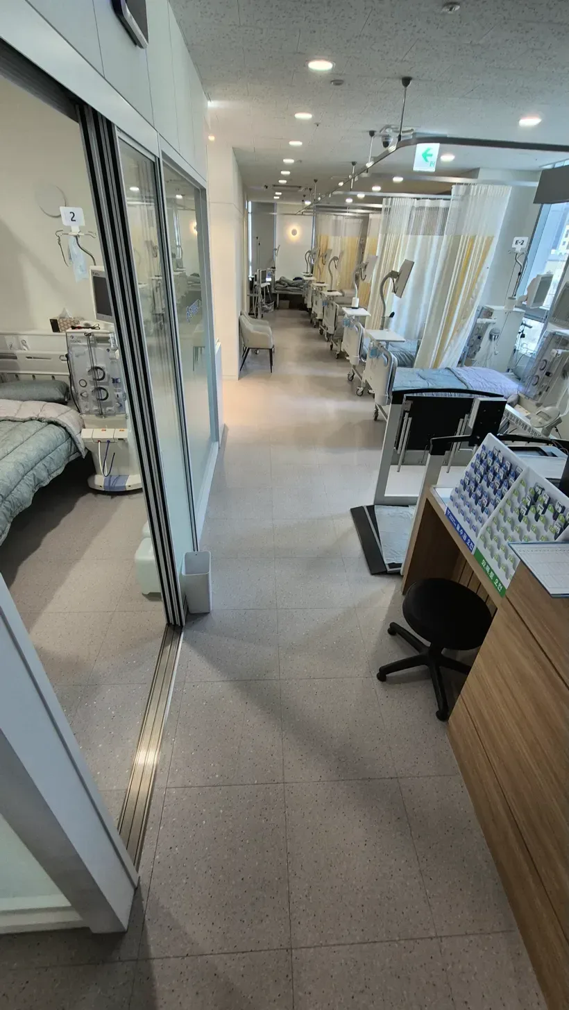 병원 투석실 세정통