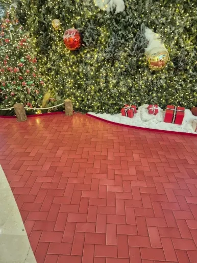 스타필드 행사장 바닥 세정 완료