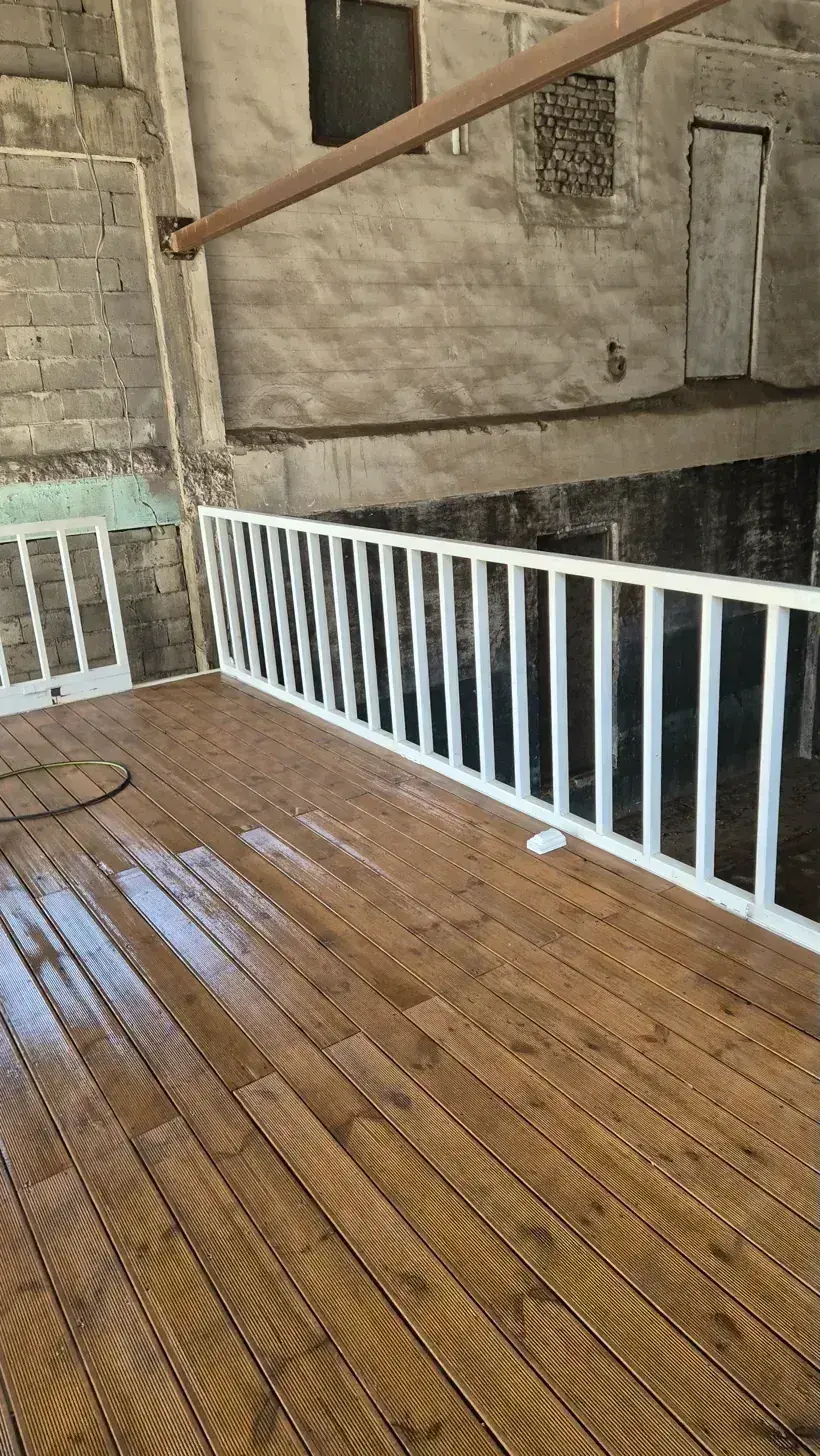 양평 세트장 금속 프레임 세정