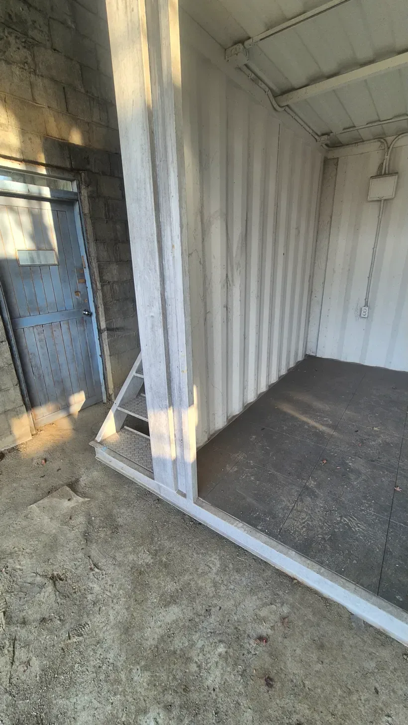 양평 세트장 컨테이너 외관 세정 전