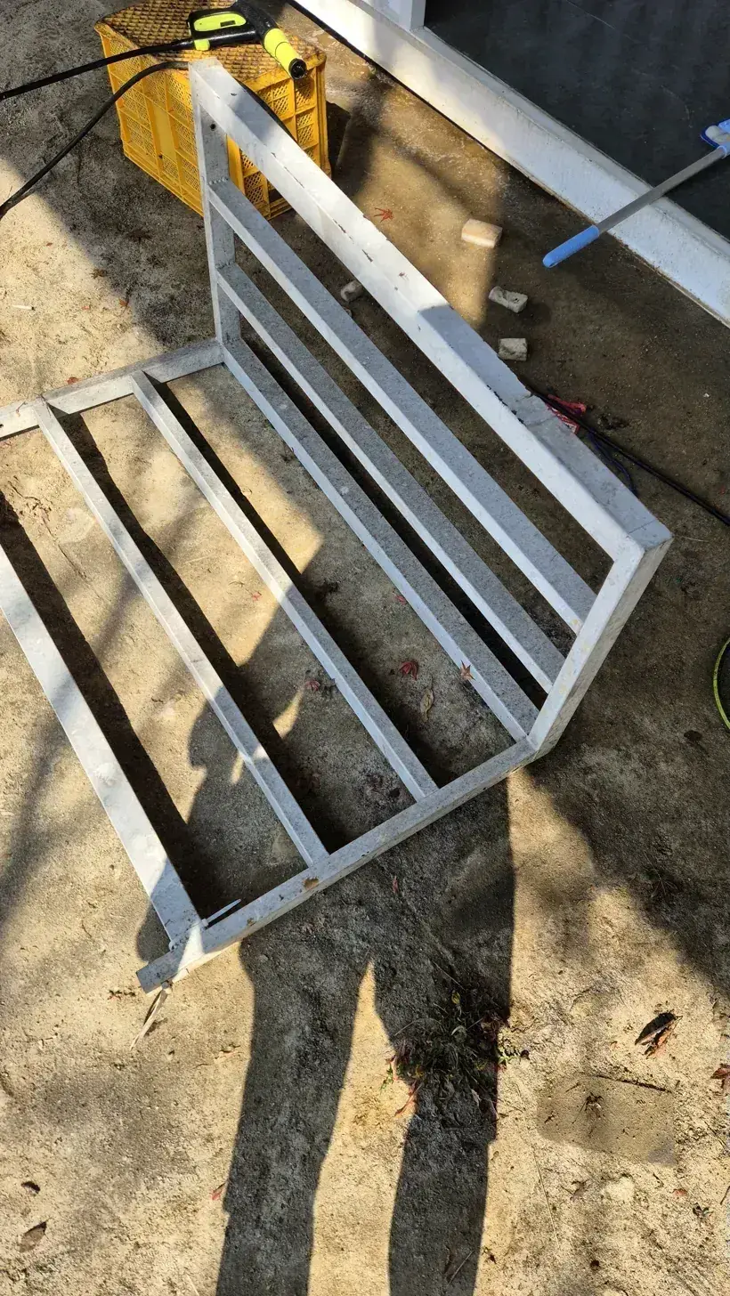 양평 컨테이너 내부 바닥 세정