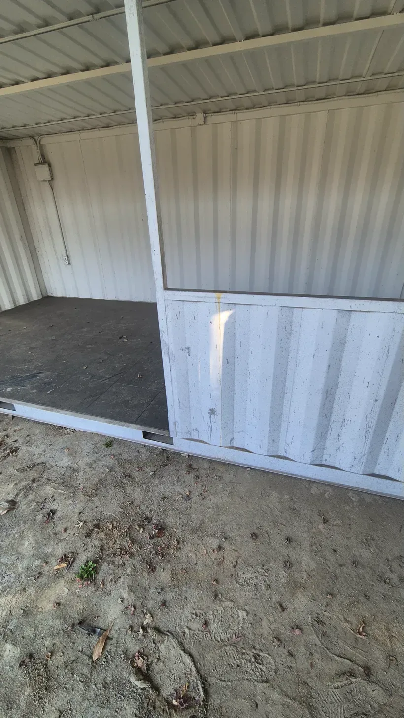 양평 컨테이너 계단 세정 완료