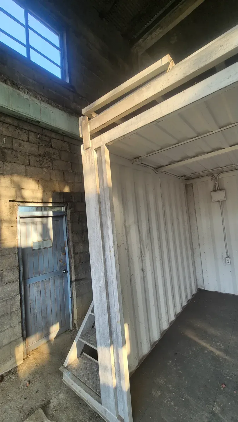 양평 컨테이너 창고 전경