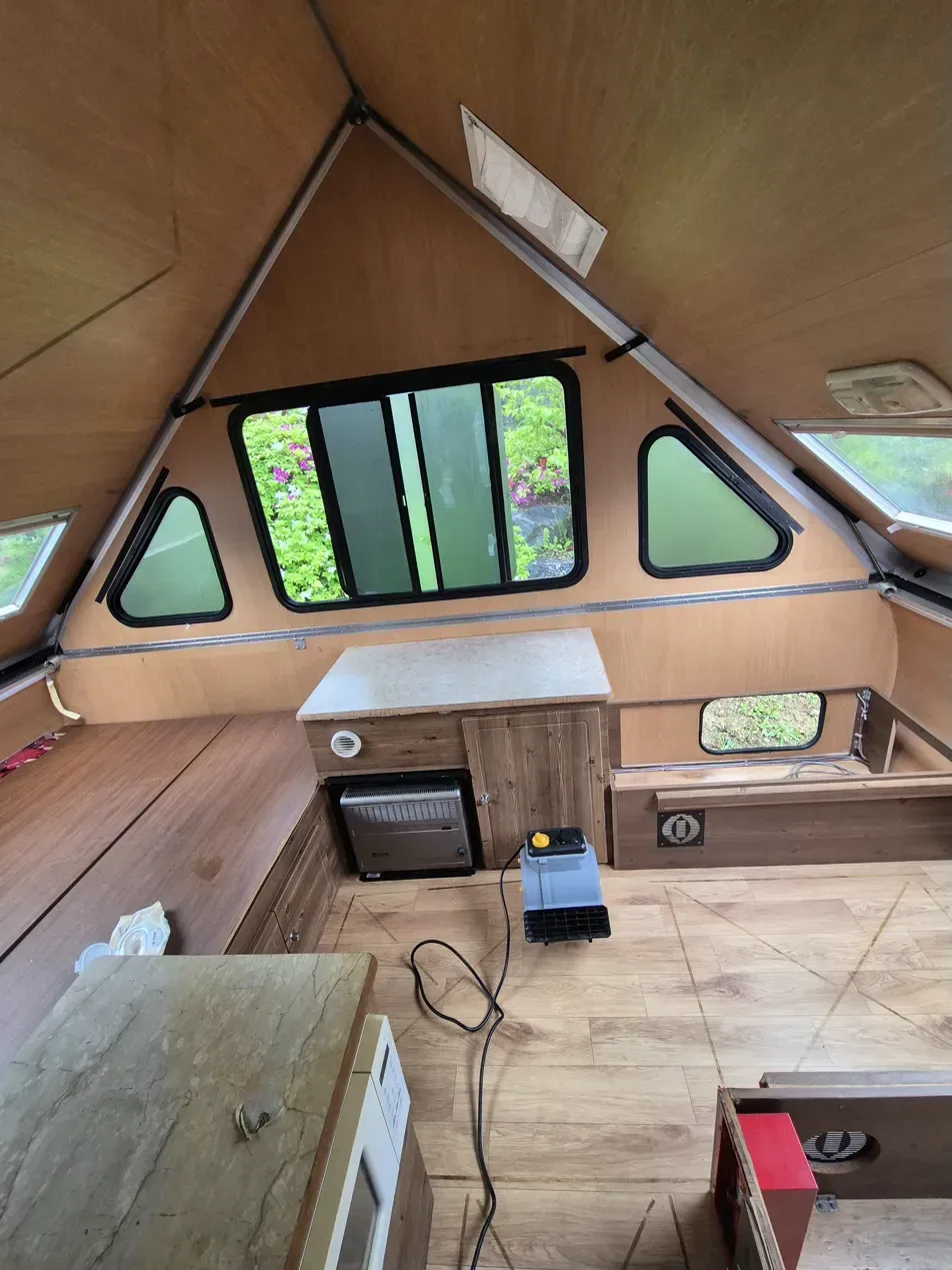 남양주 카라반 화재청소 침대단 세정 완료