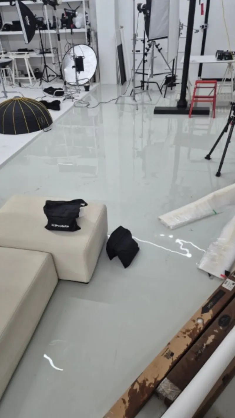 원룸 침수 바닥