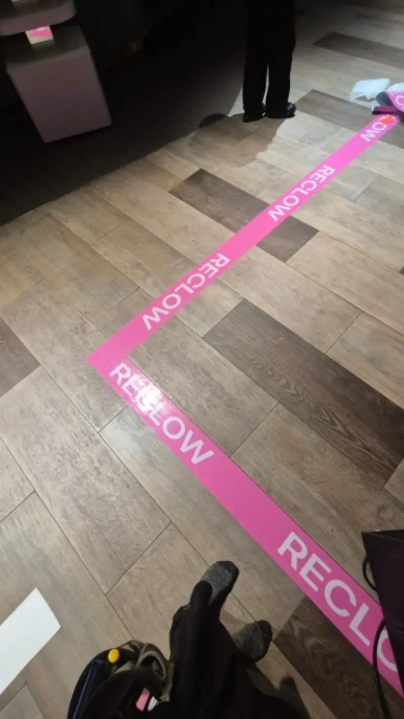 바닥 바닥 청소 후