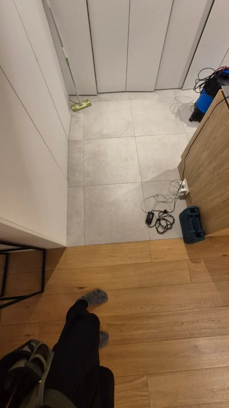 유리 수거 습식 세정 완료