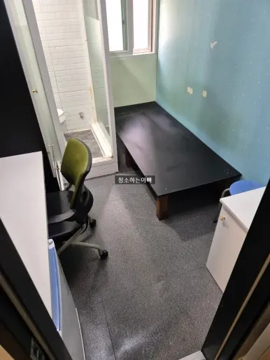 고시원 방 전체 세정 완료