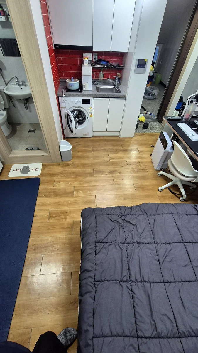 회기동 원룸 주방 세정 완료