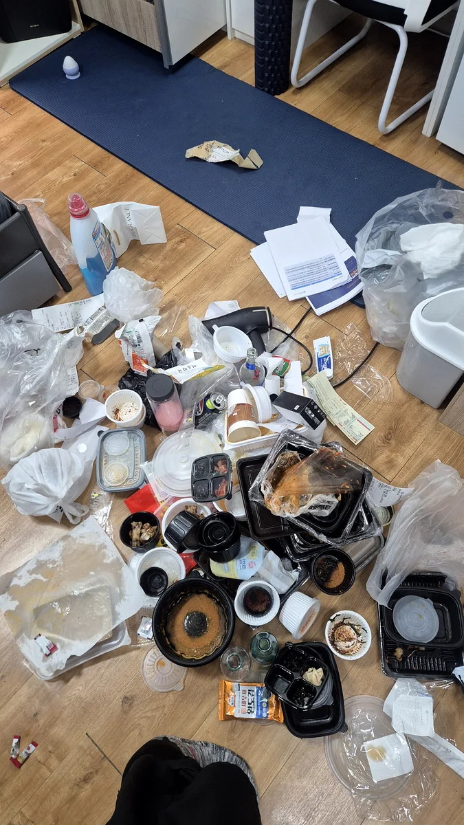 회기동 원룸 음식물 쓰레기