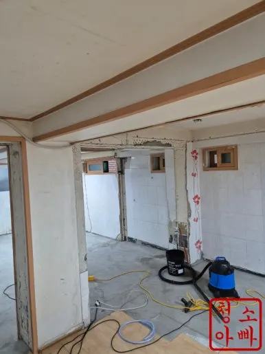 회기동 벽면 곰팡이 제거 완료