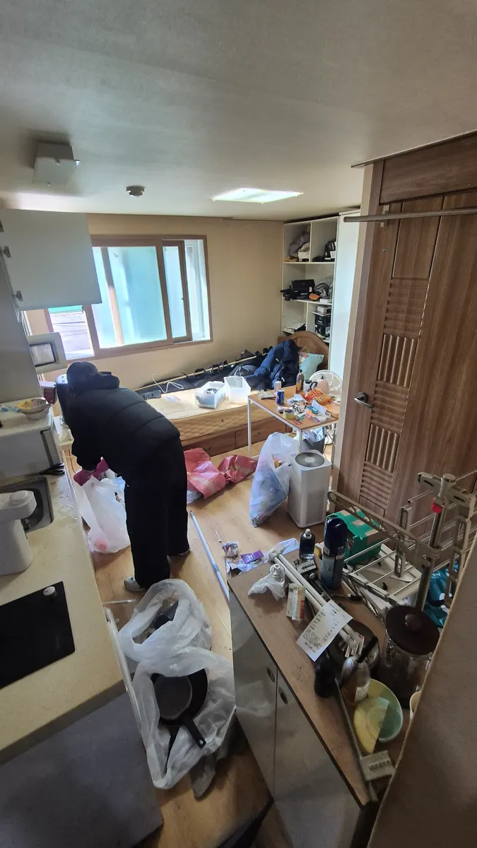 주방 분류 작업