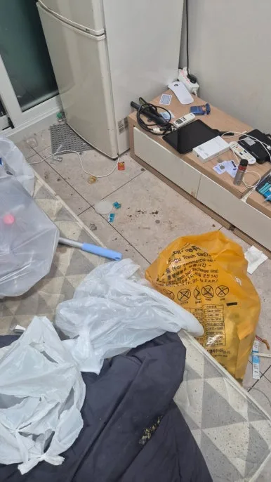 도봉구 창동 아파트 역류 청소 전