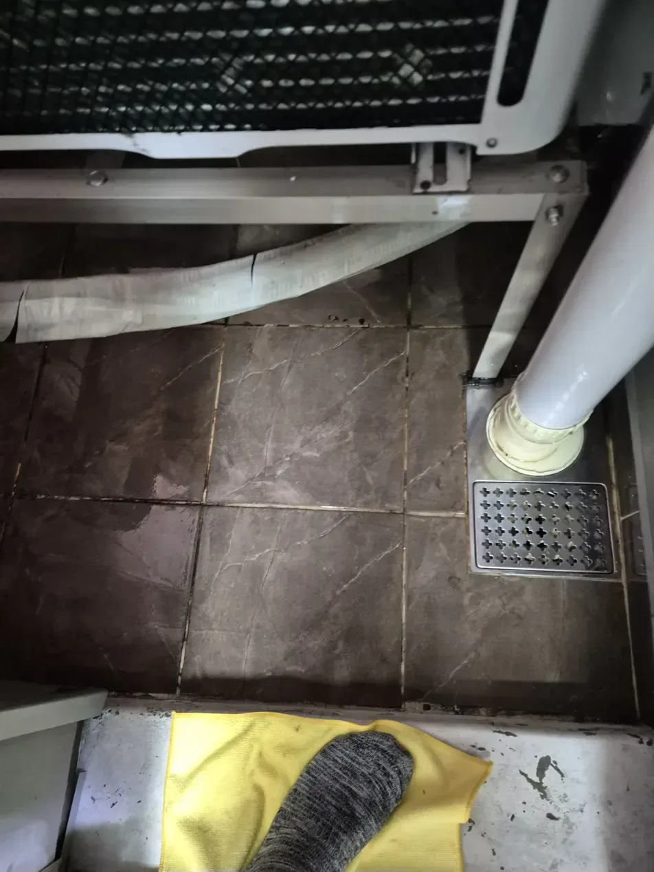 김포 아파트 실외기 청소 완료 작업 후