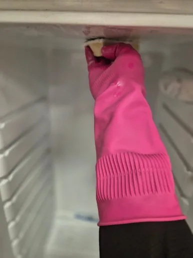 냉장고  작업 중