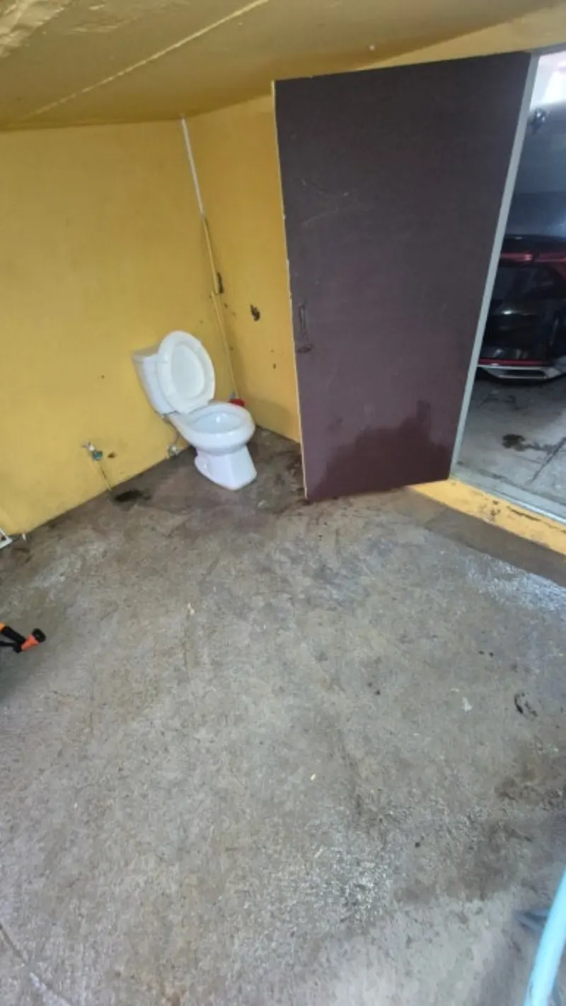 오수 역류 청소 완료