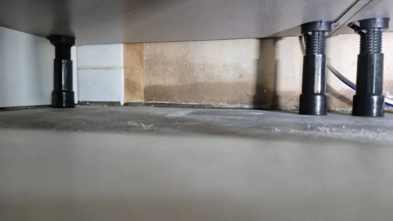 싱크대 역류  청소 후