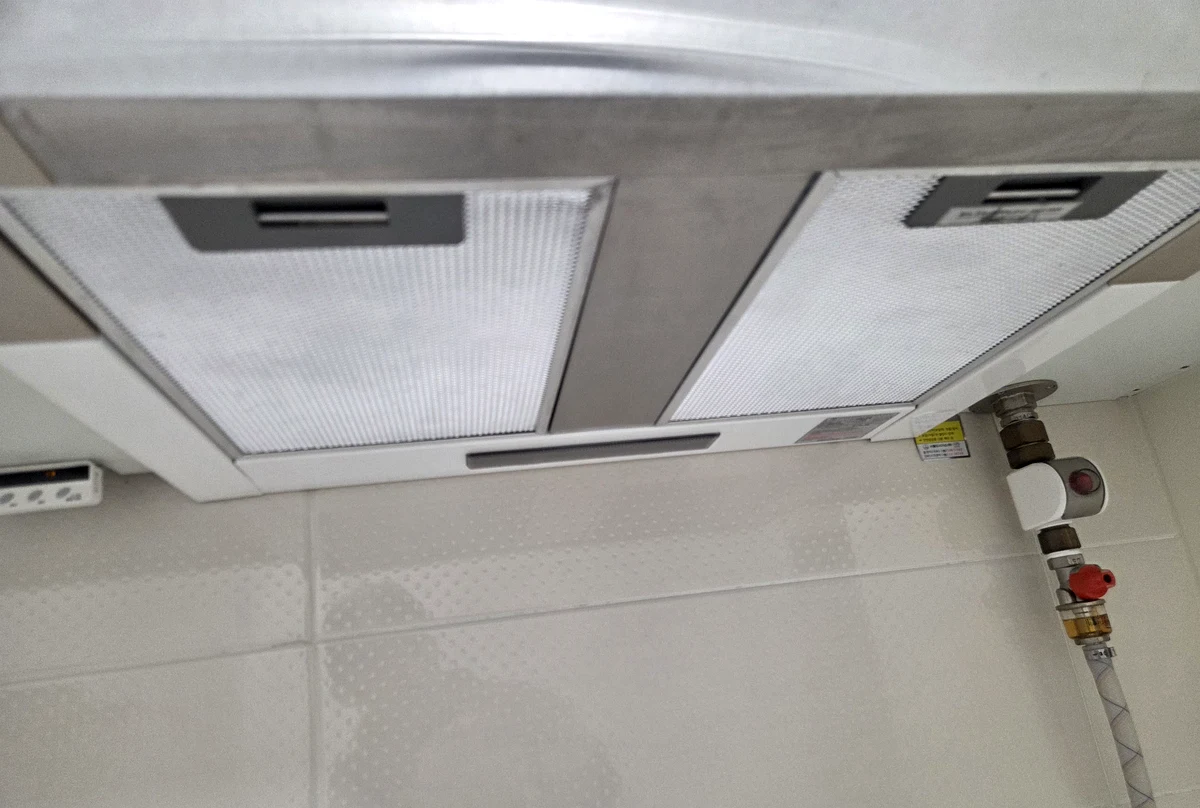 여의도 원룸 주방 후드 필터 세정 완료