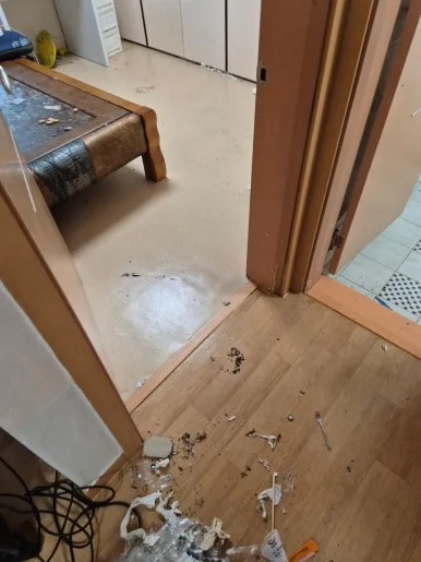 용인 방 소변 얼룩 상세